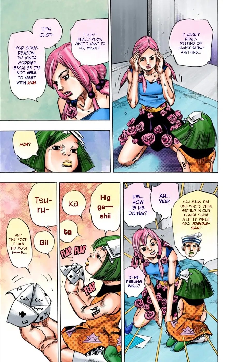 JoJo's Bizarre Adventure, Part 8: JoJolion Colored Manga — Chapter 23 — Page 19