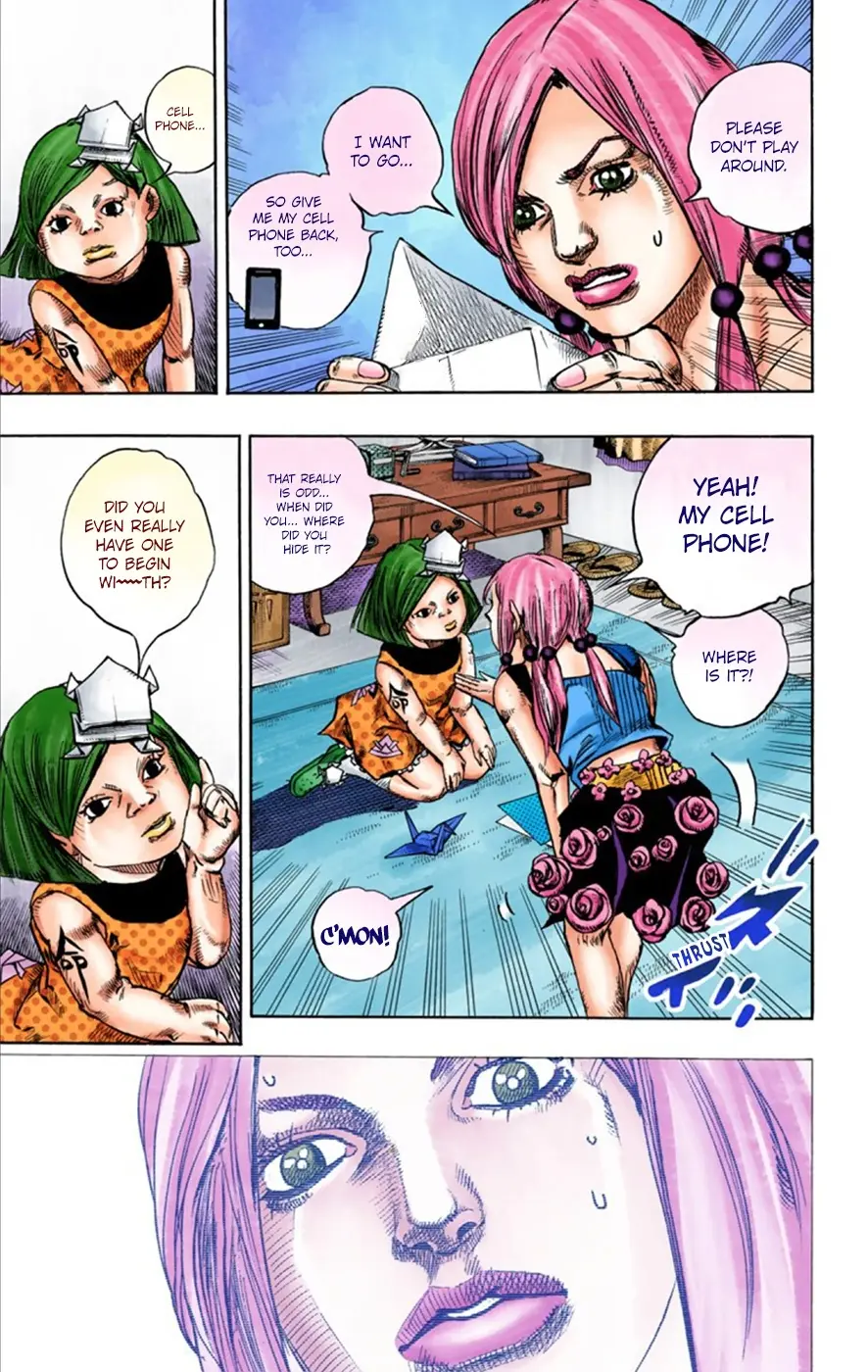 JoJo's Bizarre Adventure, Part 8: JoJolion Colored Manga — Chapter 23 — Page 23