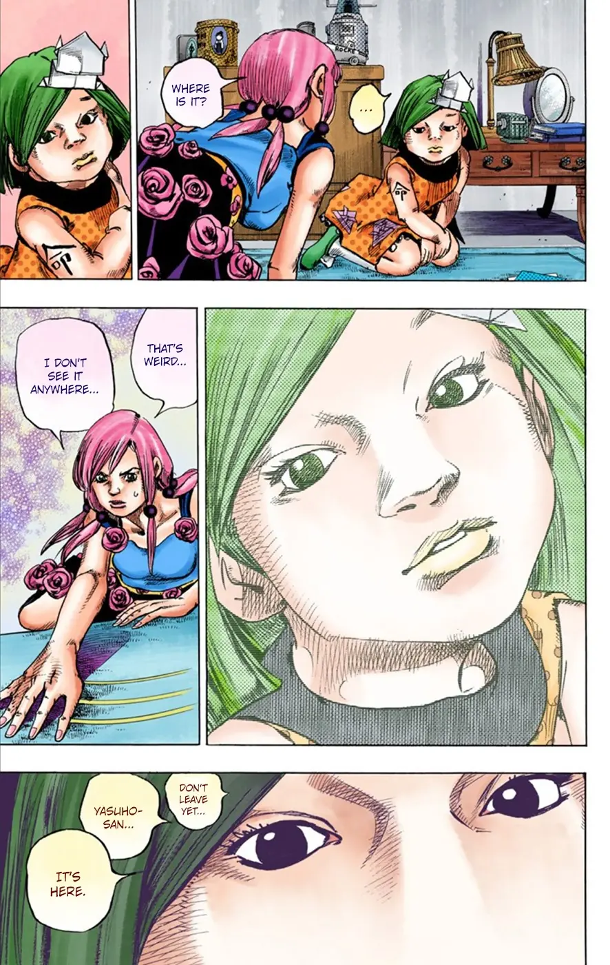 JoJo's Bizarre Adventure, Part 8: JoJolion Colored Manga — Chapter 23 — Page 34
