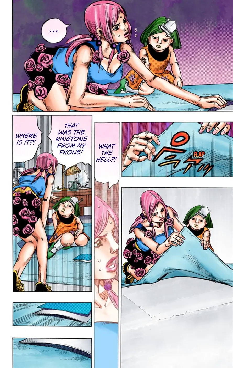 JoJo's Bizarre Adventure, Part 8: JoJolion Colored Manga — Chapter 23 — Page 35