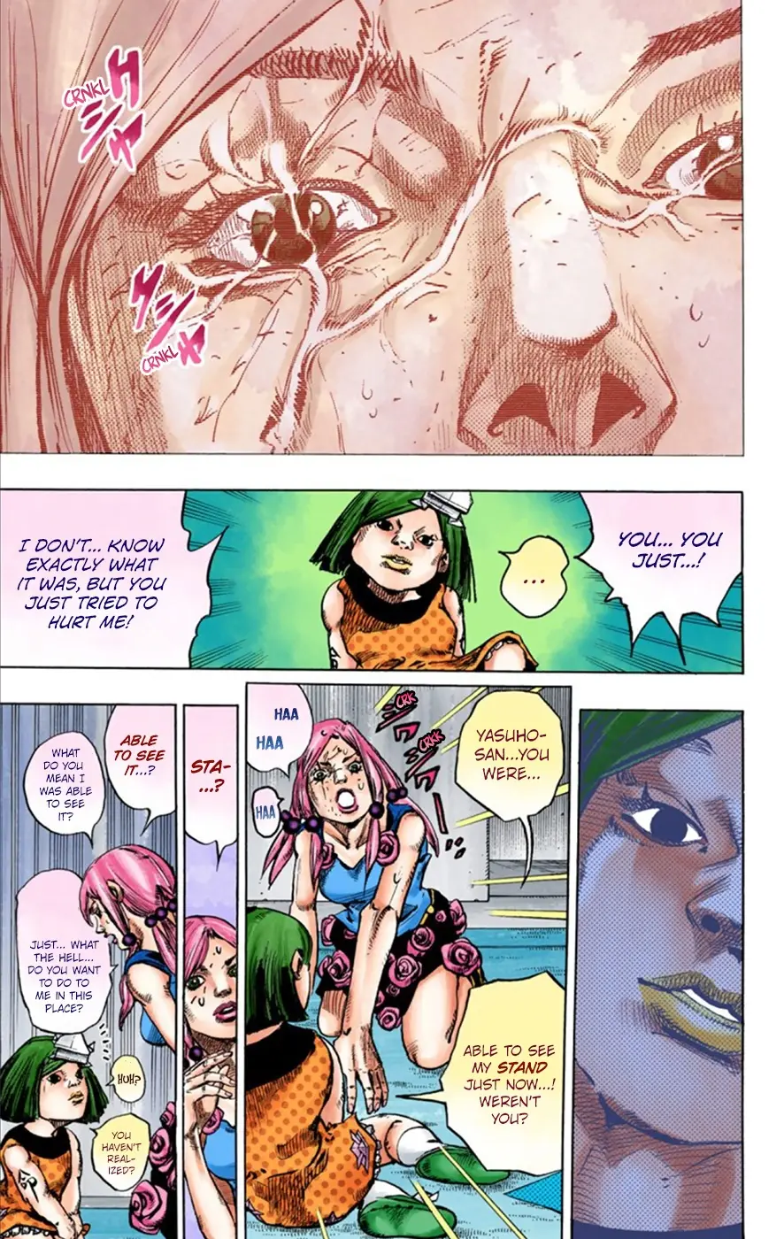 JoJo's Bizarre Adventure, Part 8: JoJolion Colored Manga β Chapter 24 β Page 6