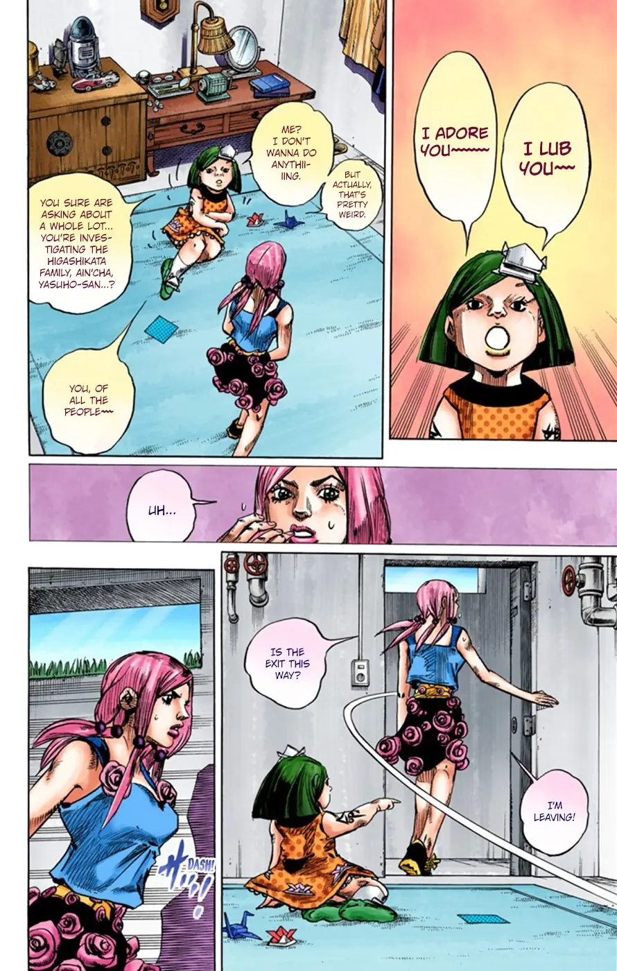 JoJo's Bizarre Adventure, Part 8: JoJolion Colored Manga β Chapter 24 β Page 7