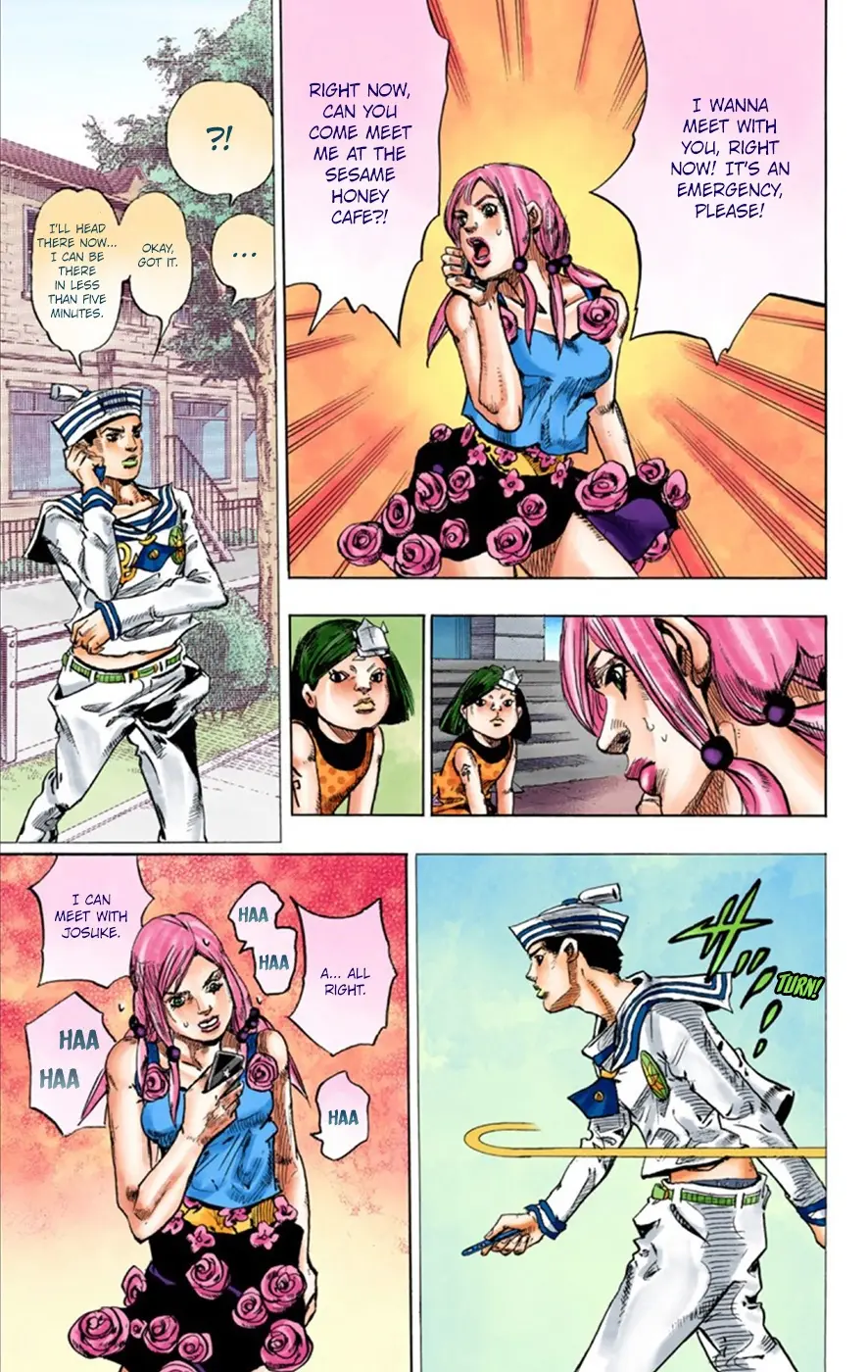 JoJo's Bizarre Adventure, Part 8: JoJolion Colored Manga β Chapter 24 β Page 41