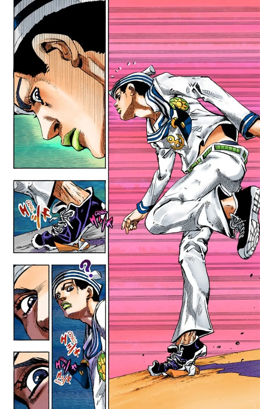JoJo's Bizarre Adventure, Part 8: JoJolion Colored Manga β Chapter 24 β Page 45