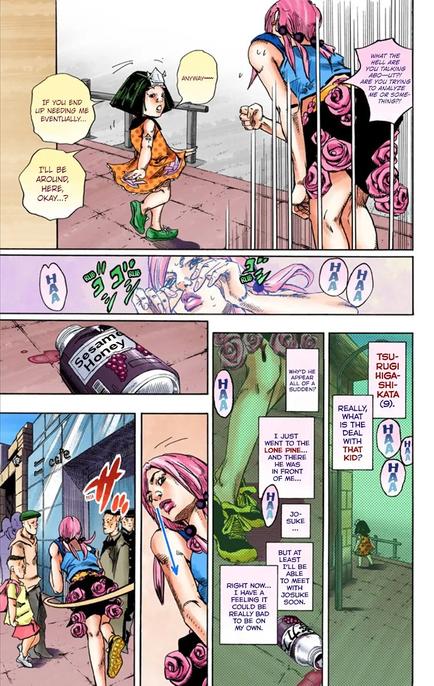 JoJo's Bizarre Adventure, Part 8: JoJolion Colored Manga β Chapter 25 β Page 7