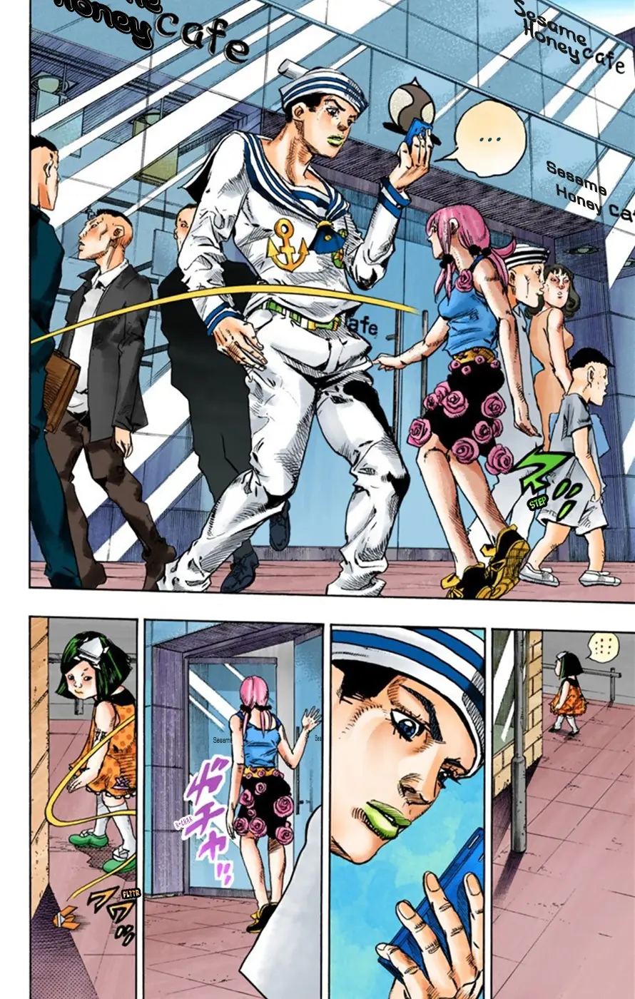 JoJo's Bizarre Adventure, Part 8: JoJolion Colored Manga β Chapter 25 β Page 8