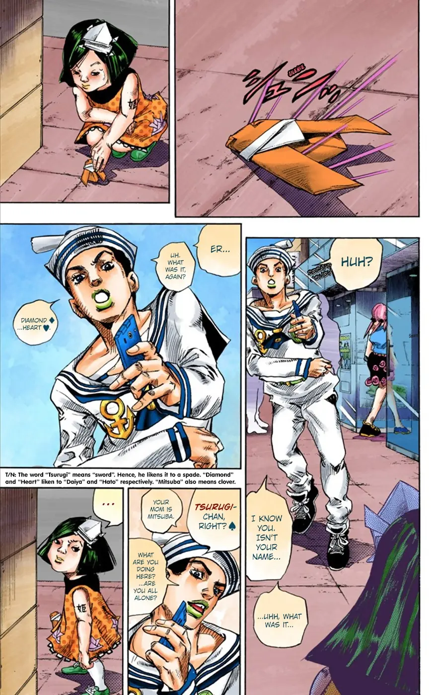 JoJo's Bizarre Adventure, Part 8: JoJolion Colored Manga β Chapter 25 β Page 9