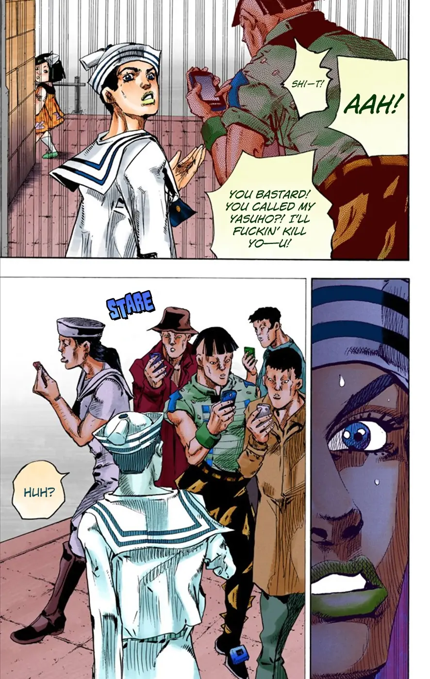 JoJo's Bizarre Adventure, Part 8: JoJolion Colored Manga β Chapter 25 β Page 11