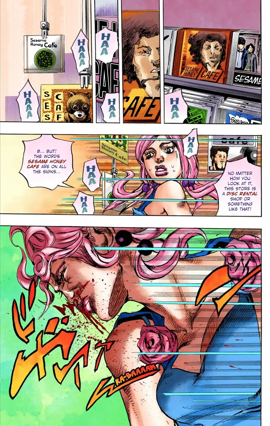 JoJo's Bizarre Adventure, Part 8: JoJolion Colored Manga β Chapter 25 β Page 15