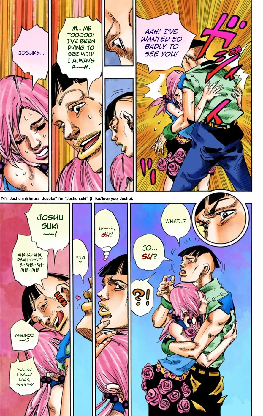 JoJo's Bizarre Adventure, Part 8: JoJolion Colored Manga β Chapter 25 β Page 21