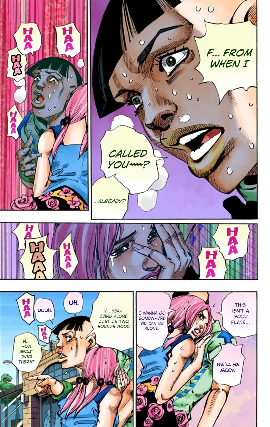 JoJo's Bizarre Adventure, Part 8: JoJolion Colored Manga β Chapter 25 β Page 25