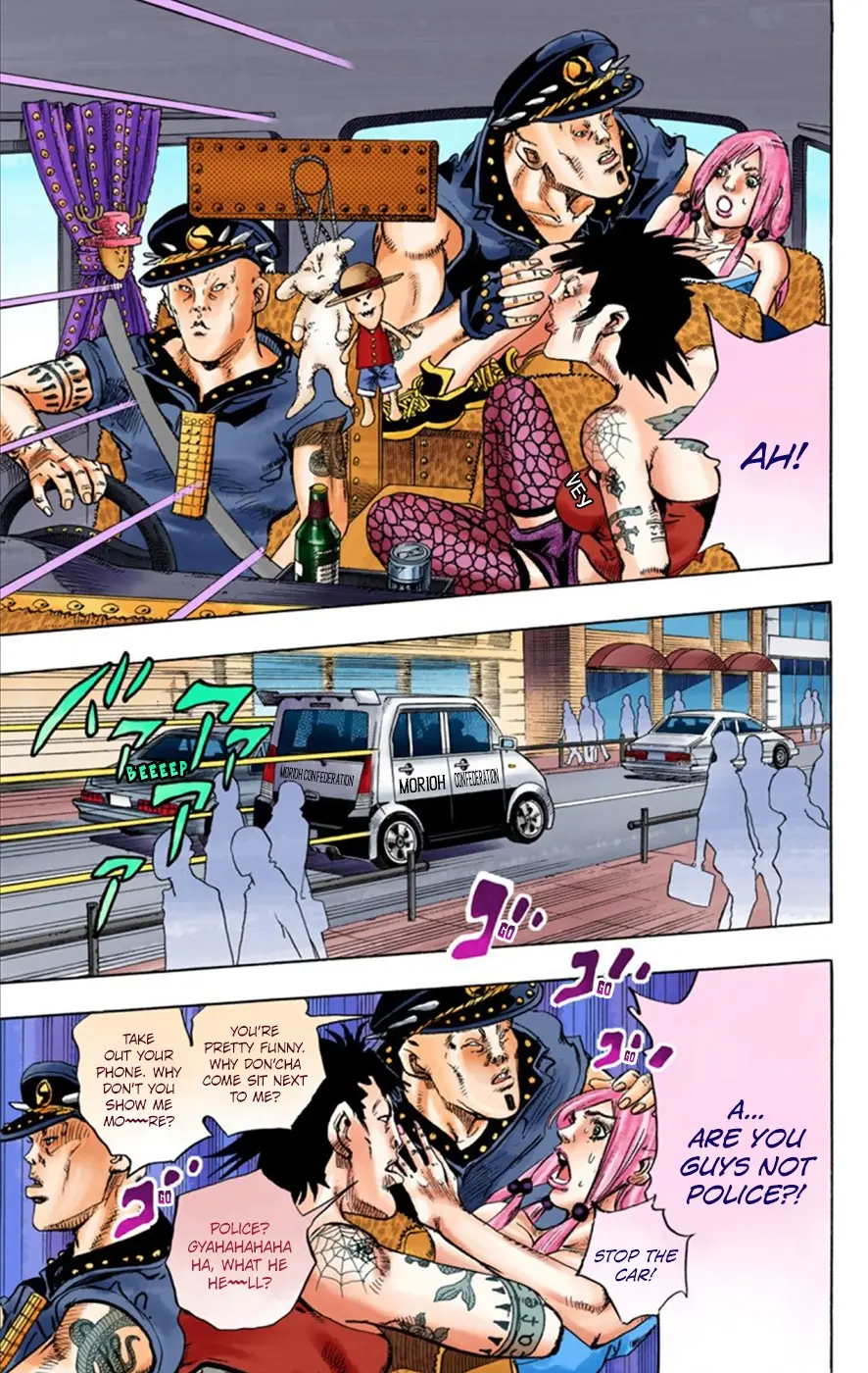 JoJo's Bizarre Adventure, Part 8: JoJolion Colored Manga β Chapter 25 β Page 35