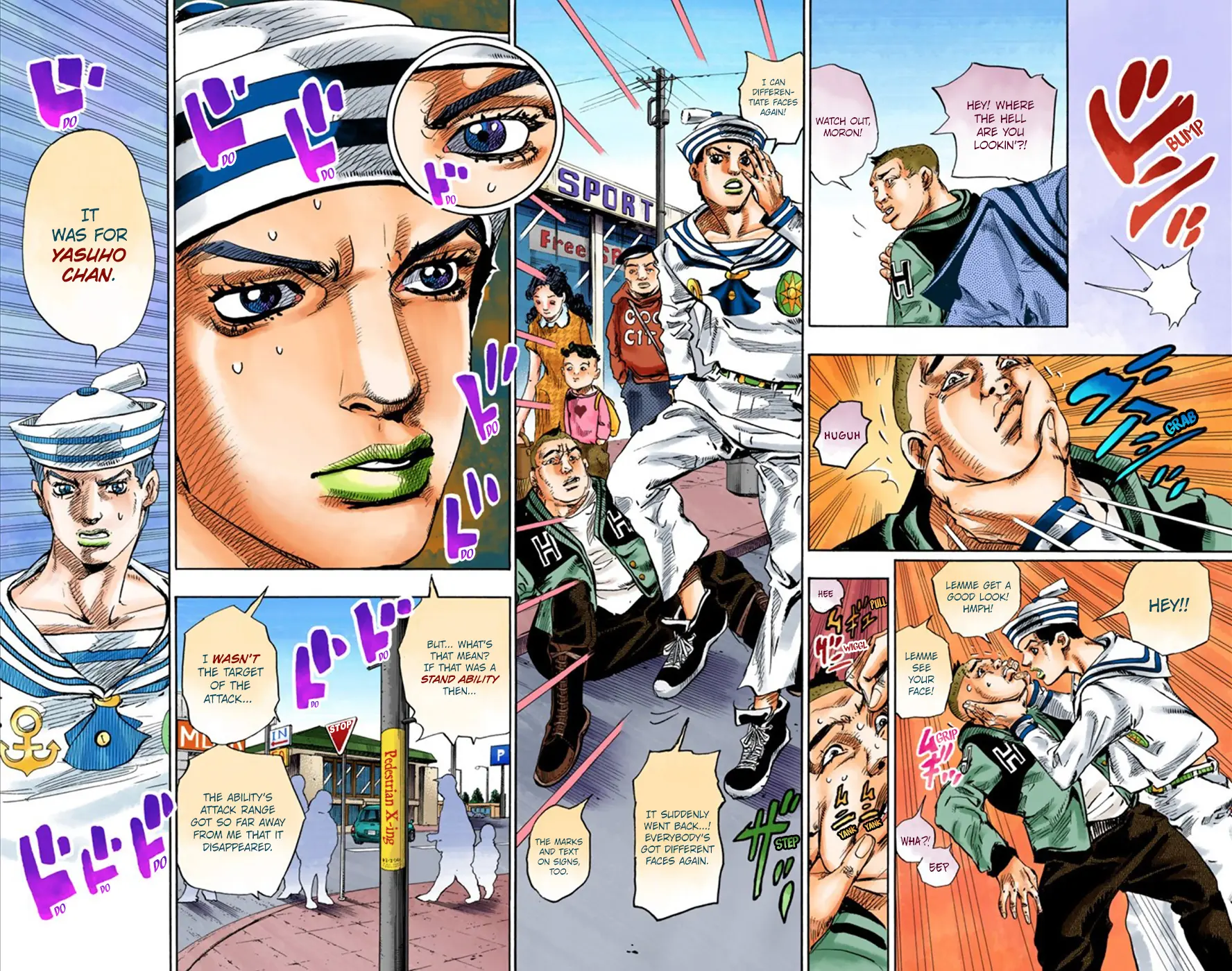 JoJo's Bizarre Adventure, Part 8: JoJolion Colored Manga β Chapter 25 β Page 44