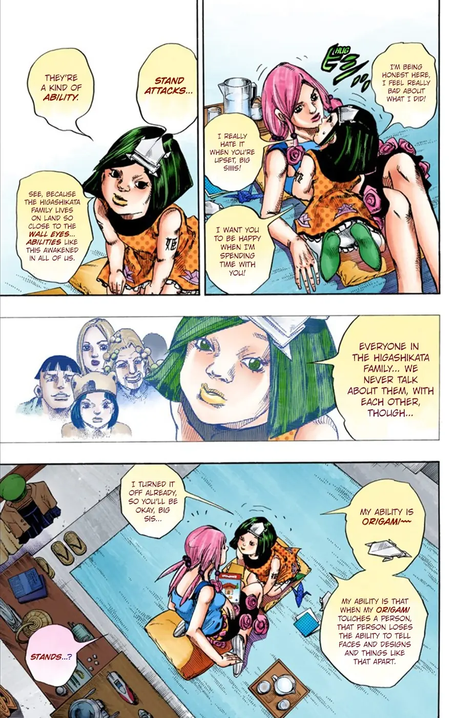 JoJo's Bizarre Adventure, Part 8: JoJolion Colored Manga β Chapter 26 β Page 8