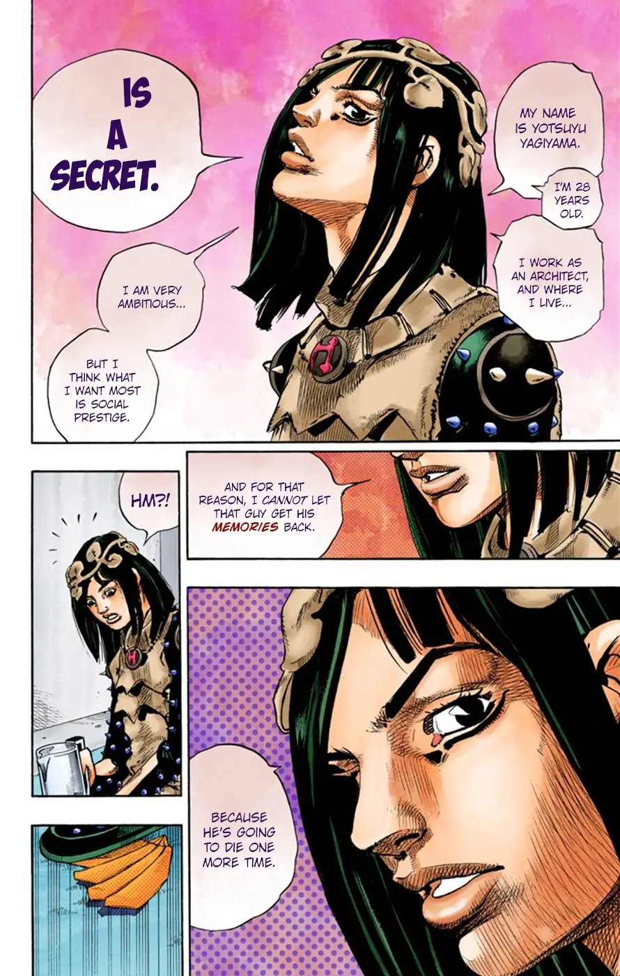 JoJo's Bizarre Adventure, Part 8: JoJolion Colored Manga β Chapter 26 β Page 34