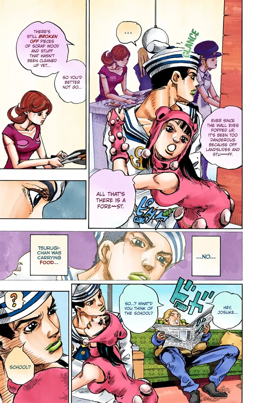 JoJo's Bizarre Adventure, Part 8: JoJolion Colored Manga β Chapter 27 β Page 12