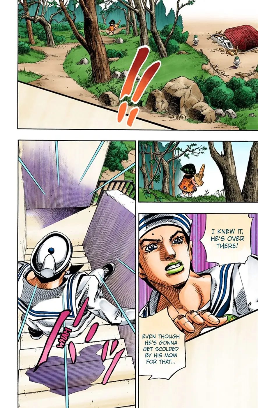 JoJo's Bizarre Adventure, Part 8: JoJolion Colored Manga β Chapter 27 β Page 18