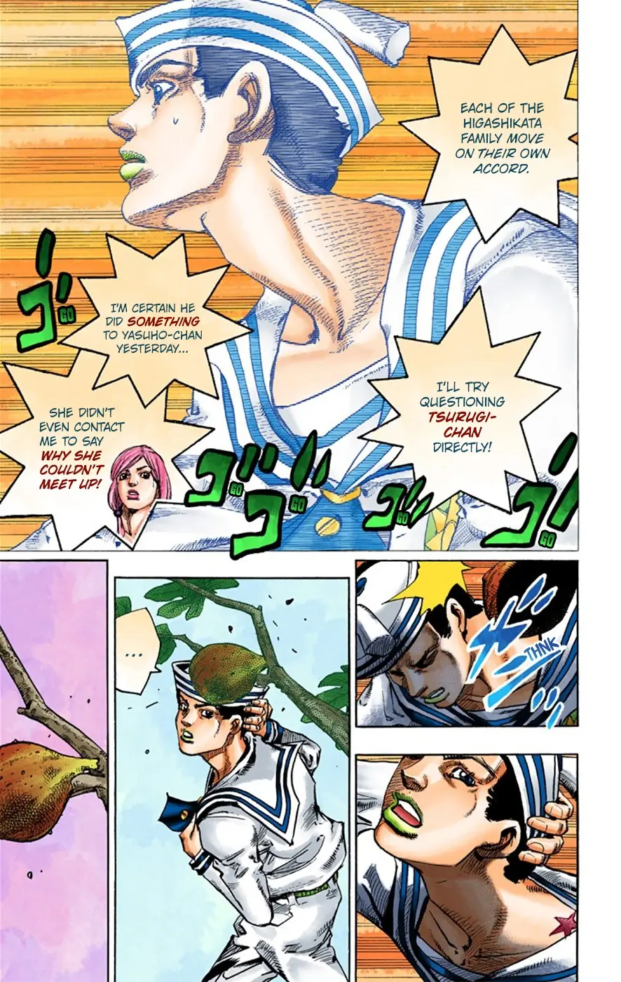 JoJo's Bizarre Adventure, Part 8: JoJolion Colored Manga β Chapter 27 β Page 19