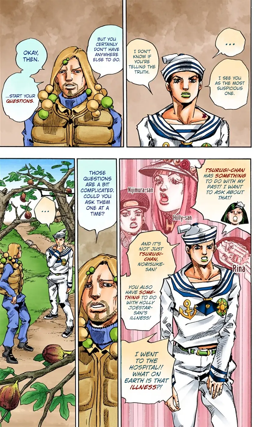 JoJo's Bizarre Adventure, Part 8: JoJolion Colored Manga β Chapter 27 β Page 24