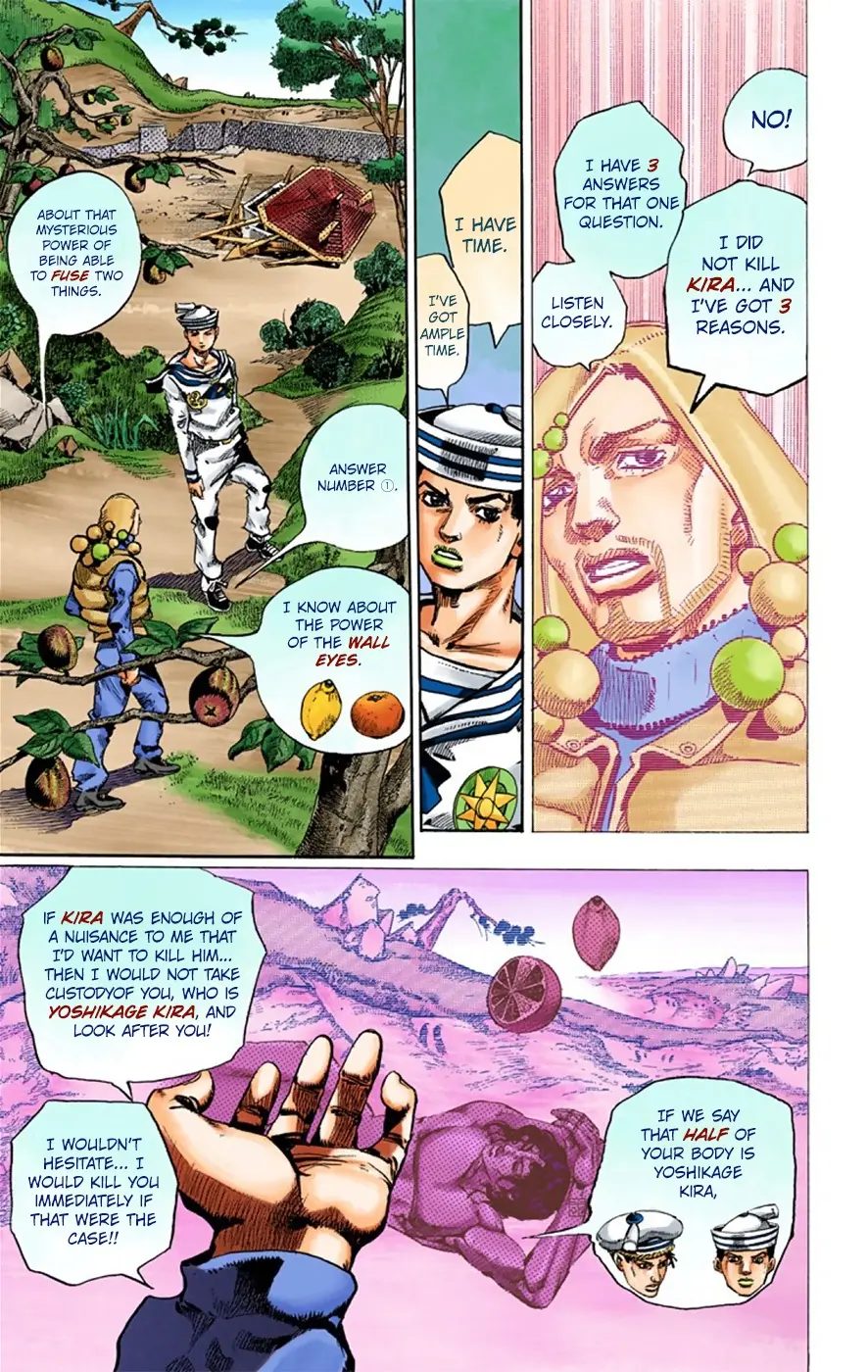 JoJo's Bizarre Adventure, Part 8: JoJolion Colored Manga β Chapter 27 β Page 26