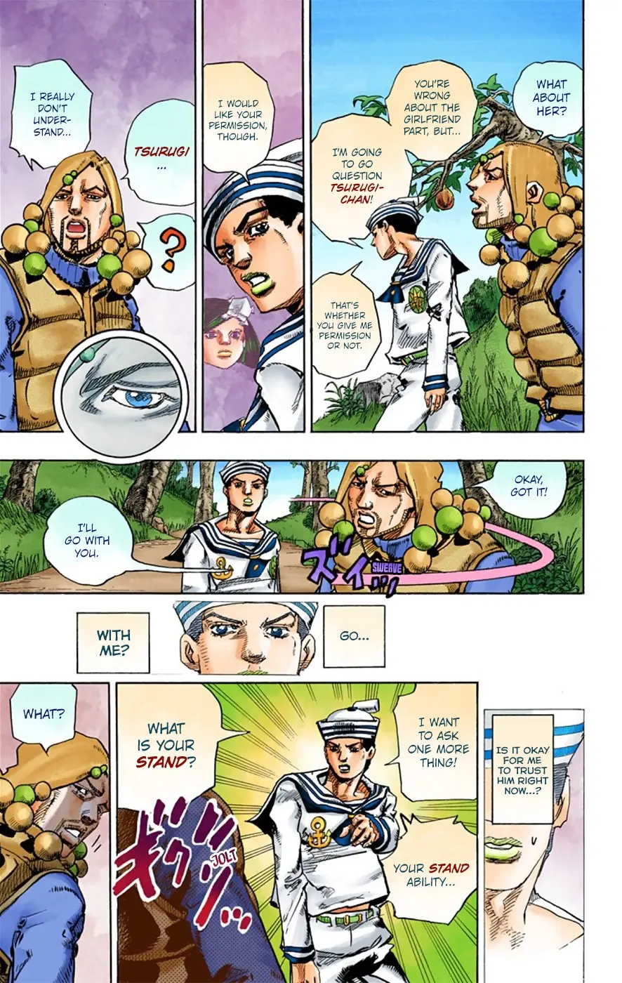 JoJo's Bizarre Adventure, Part 8: JoJolion Colored Manga β Chapter 27 β Page 32
