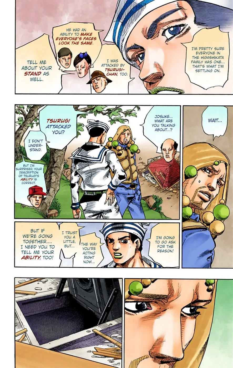 JoJo's Bizarre Adventure, Part 8: JoJolion Colored Manga β Chapter 27 β Page 33