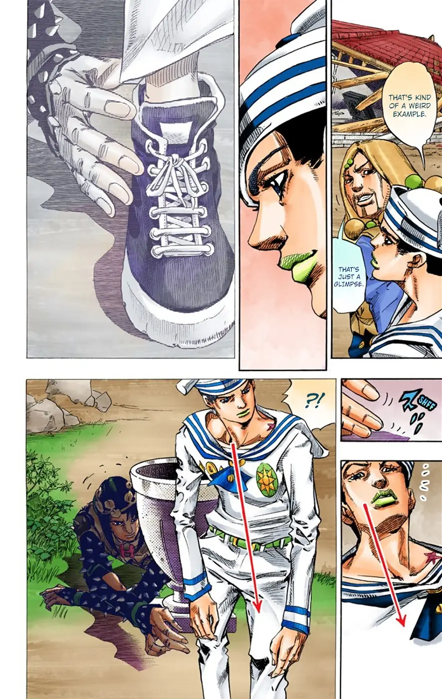 JoJo's Bizarre Adventure, Part 8: JoJolion Colored Manga β Chapter 27 β Page 37