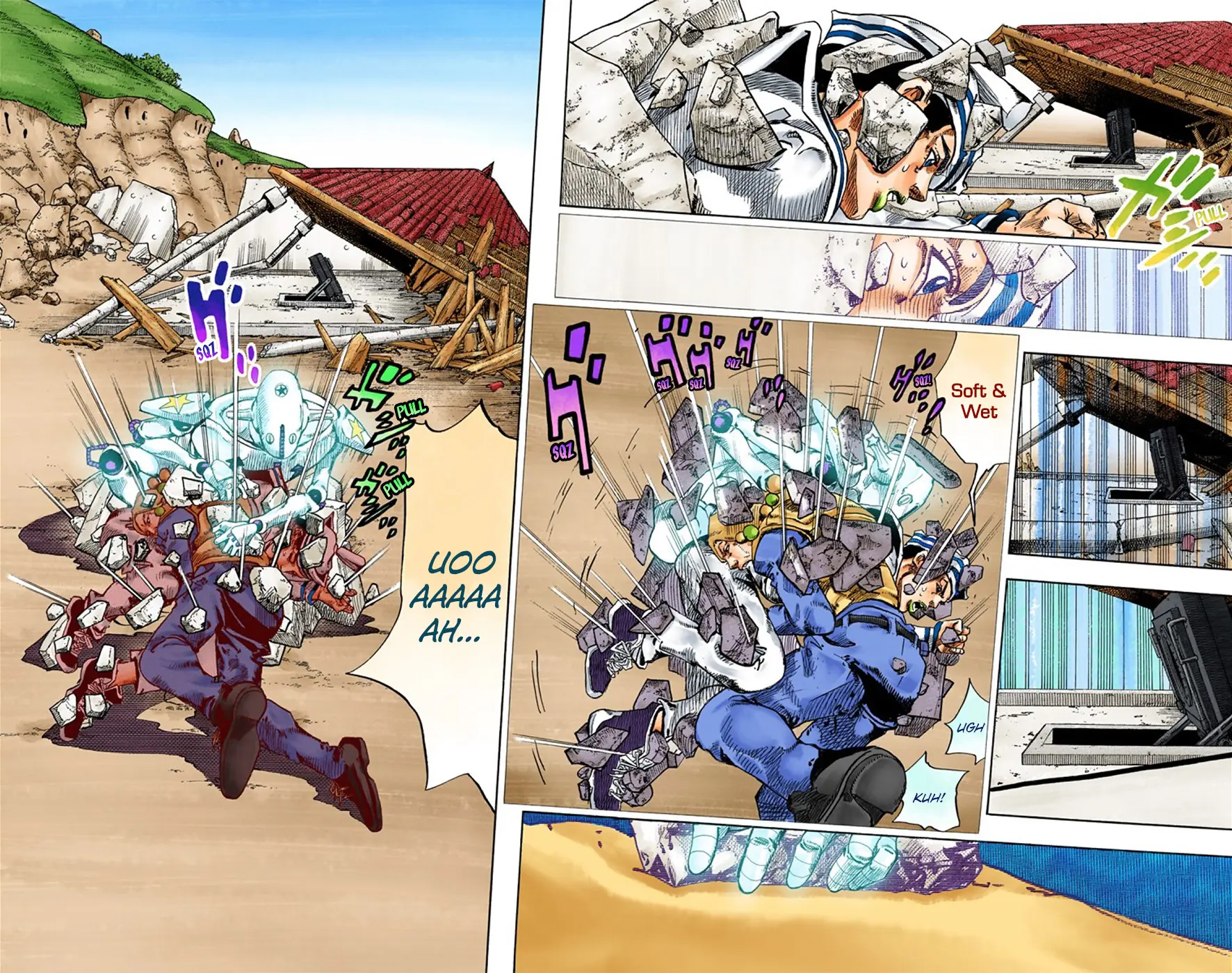 JoJo's Bizarre Adventure, Part 8: JoJolion Colored Manga — Chapter 28 — Page 3