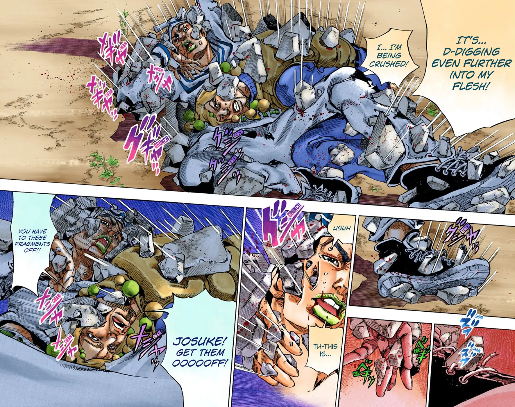 JoJo's Bizarre Adventure, Part 8: JoJolion Colored Manga — Chapter 28 — Page 4