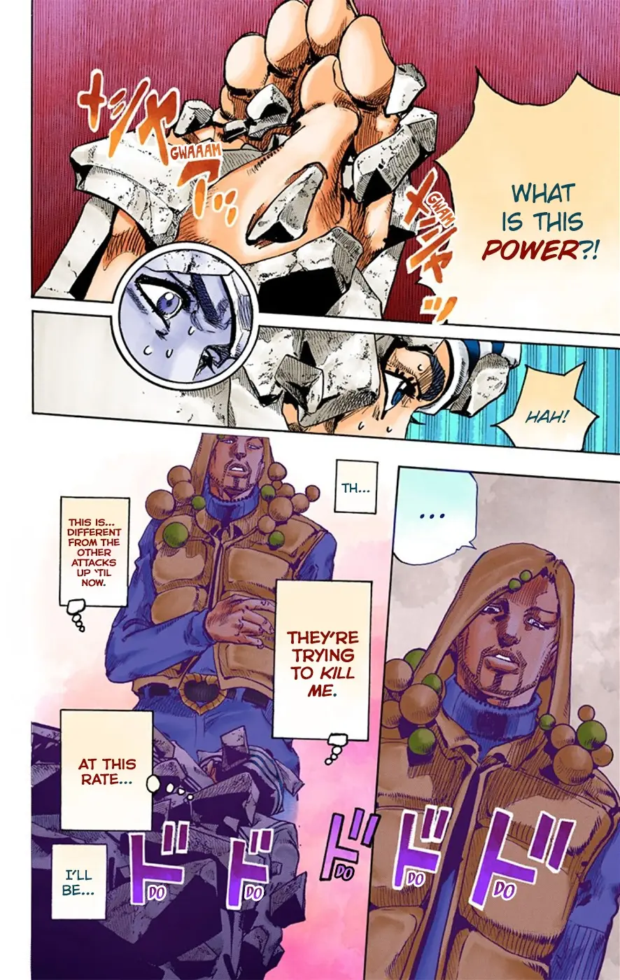 JoJo's Bizarre Adventure, Part 8: JoJolion Colored Manga — Chapter 28 — Page 7