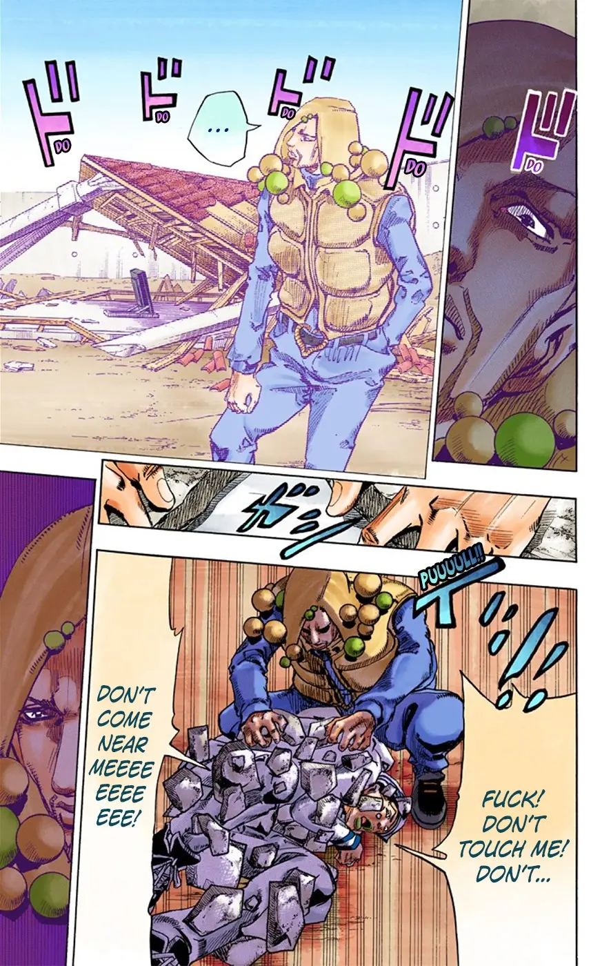 JoJo's Bizarre Adventure, Part 8: JoJolion Colored Manga — Chapter 28 — Page 8