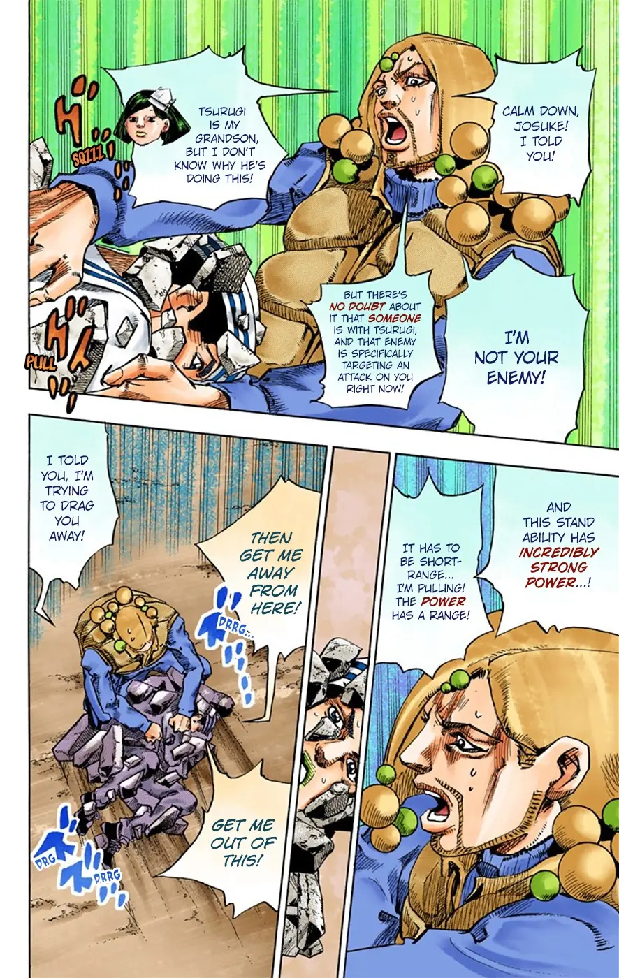 JoJo's Bizarre Adventure, Part 8: JoJolion Colored Manga — Chapter 28 — Page 9