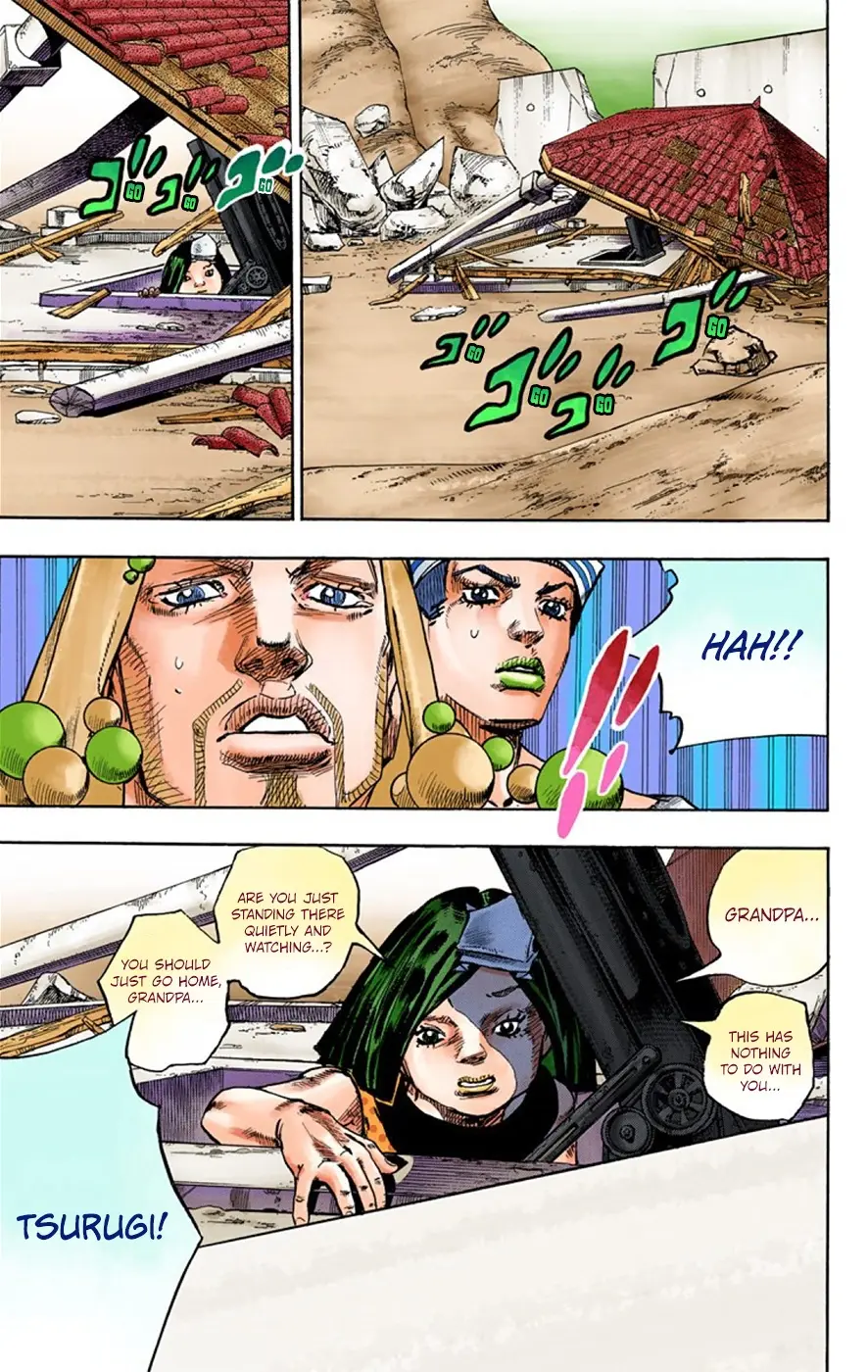 JoJo's Bizarre Adventure, Part 8: JoJolion Colored Manga — Chapter 28 — Page 13
