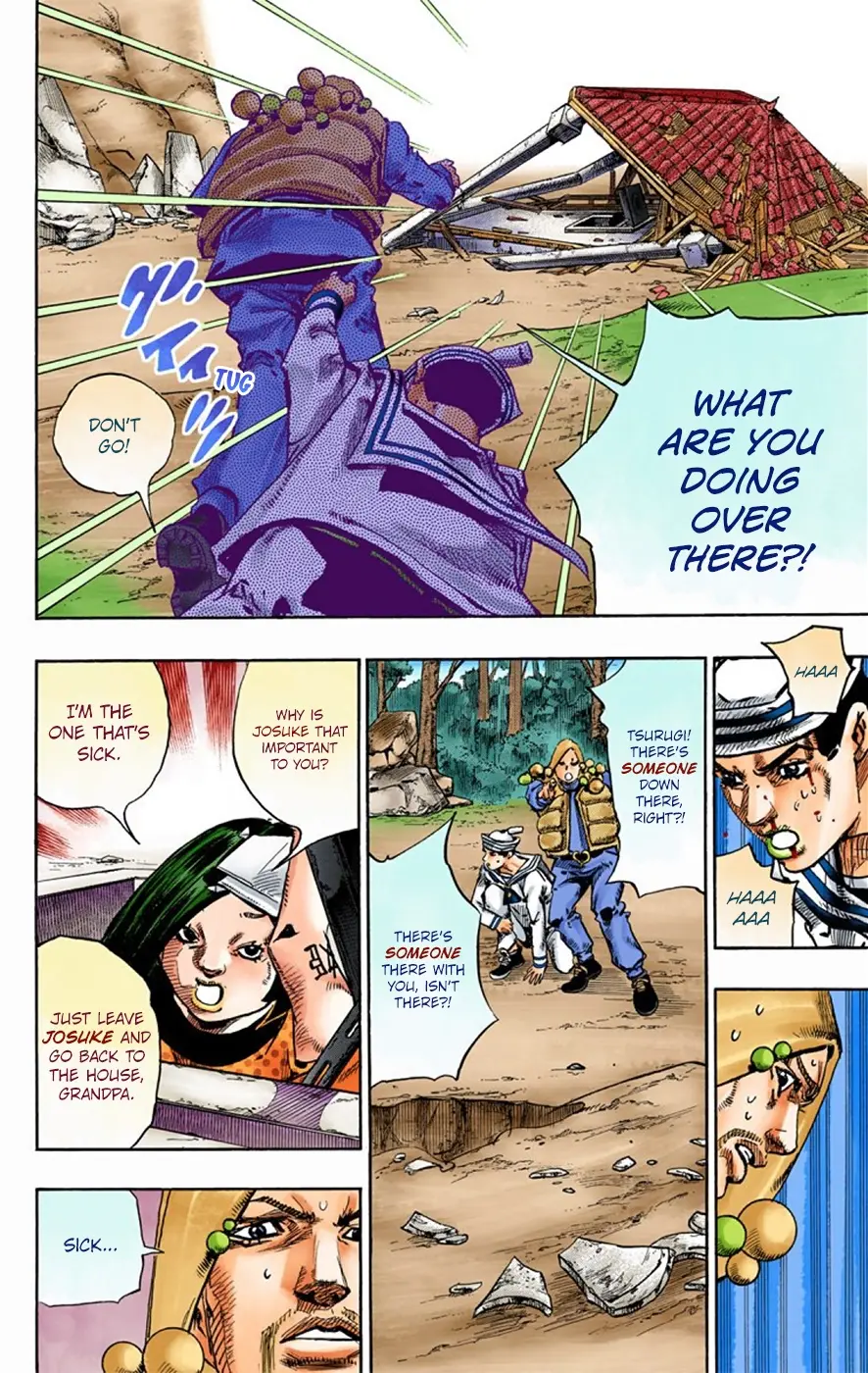 JoJo's Bizarre Adventure, Part 8: JoJolion Colored Manga — Chapter 28 — Page 14
