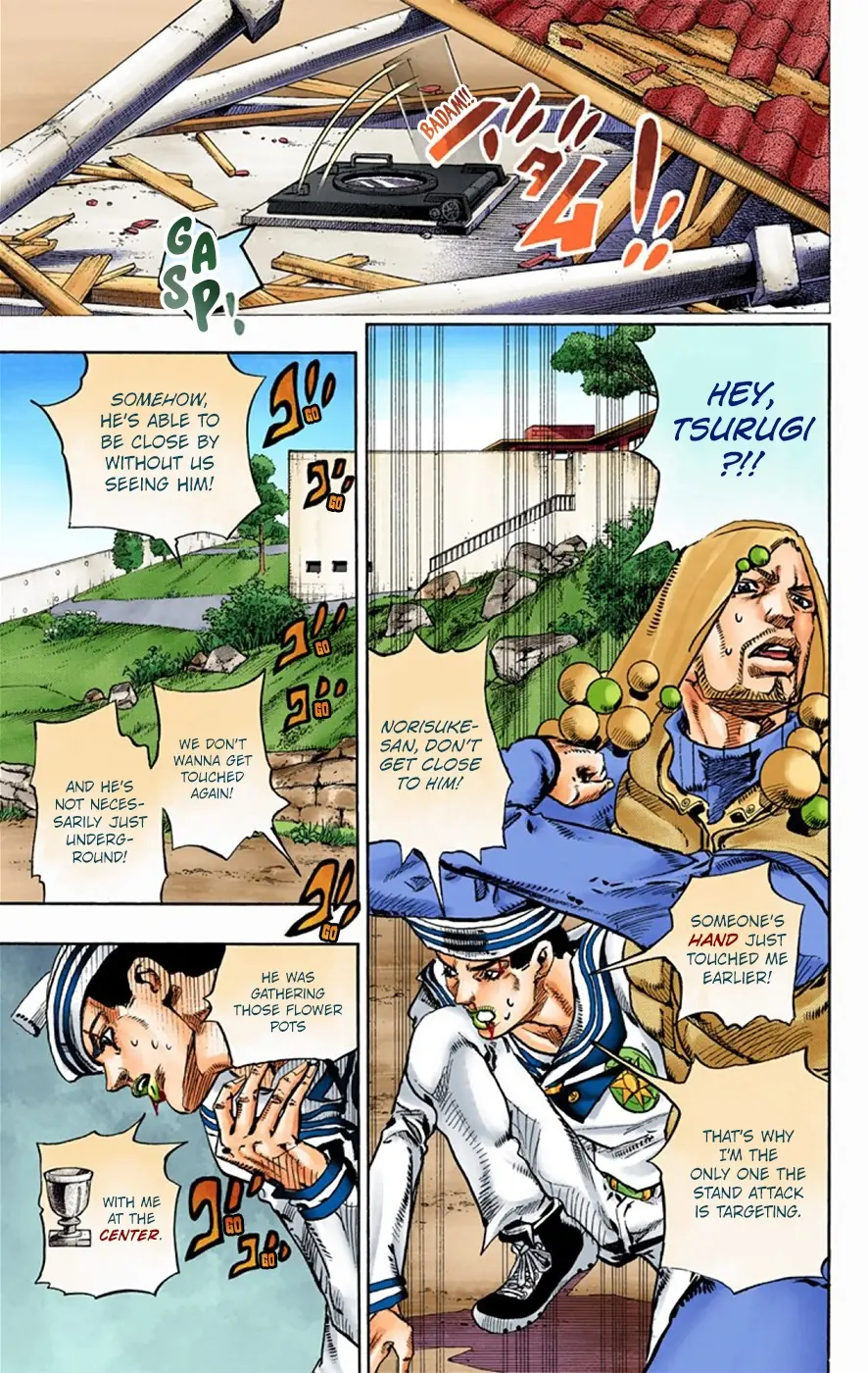 JoJo's Bizarre Adventure, Part 8: JoJolion Colored Manga — Chapter 28 — Page 15
