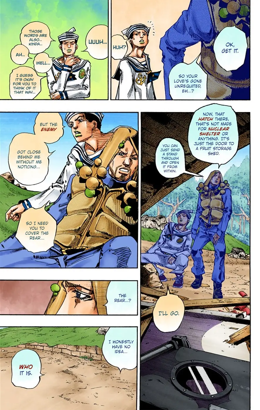JoJo's Bizarre Adventure, Part 8: JoJolion Colored Manga — Chapter 28 — Page 19