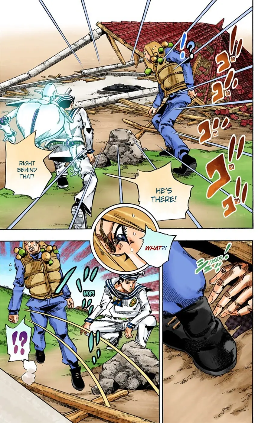 JoJo's Bizarre Adventure, Part 8: JoJolion Colored Manga — Chapter 28 — Page 23