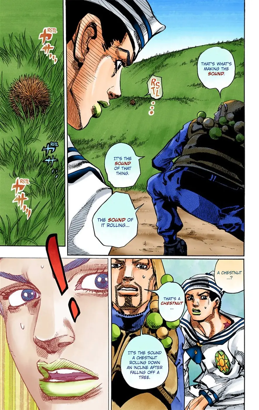 JoJo's Bizarre Adventure, Part 8: JoJolion Colored Manga — Chapter 28 — Page 27