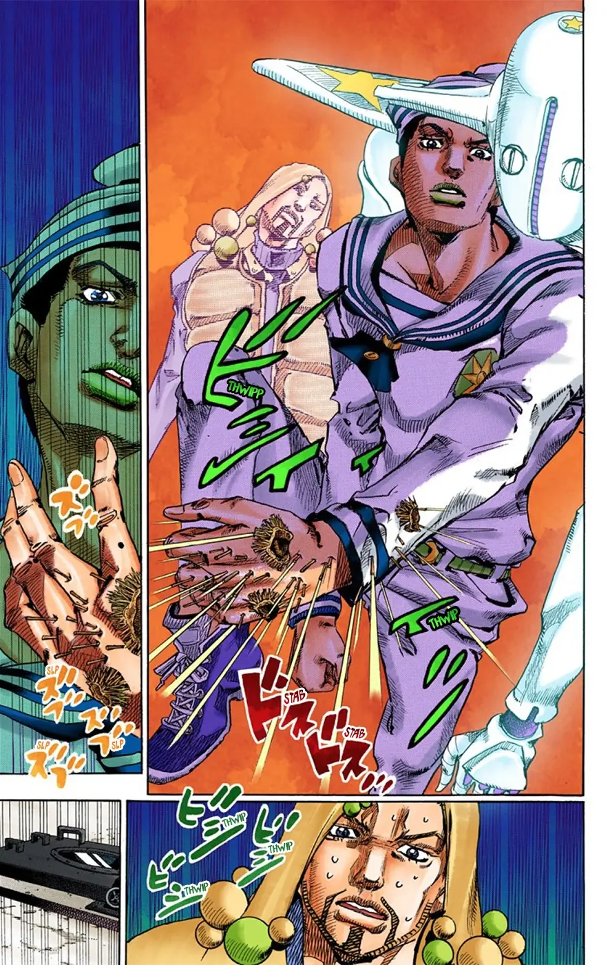 JoJo's Bizarre Adventure, Part 8: JoJolion Colored Manga — Chapter 28 — Page 34