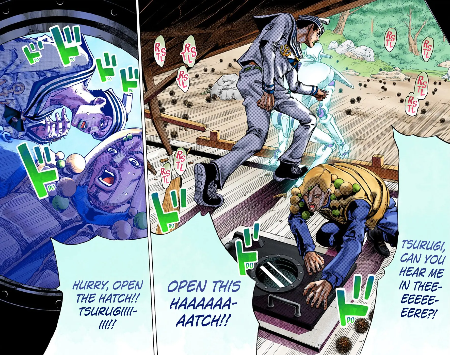 JoJo's Bizarre Adventure, Part 8: JoJolion Colored Manga — Chapter 28 — Page 35