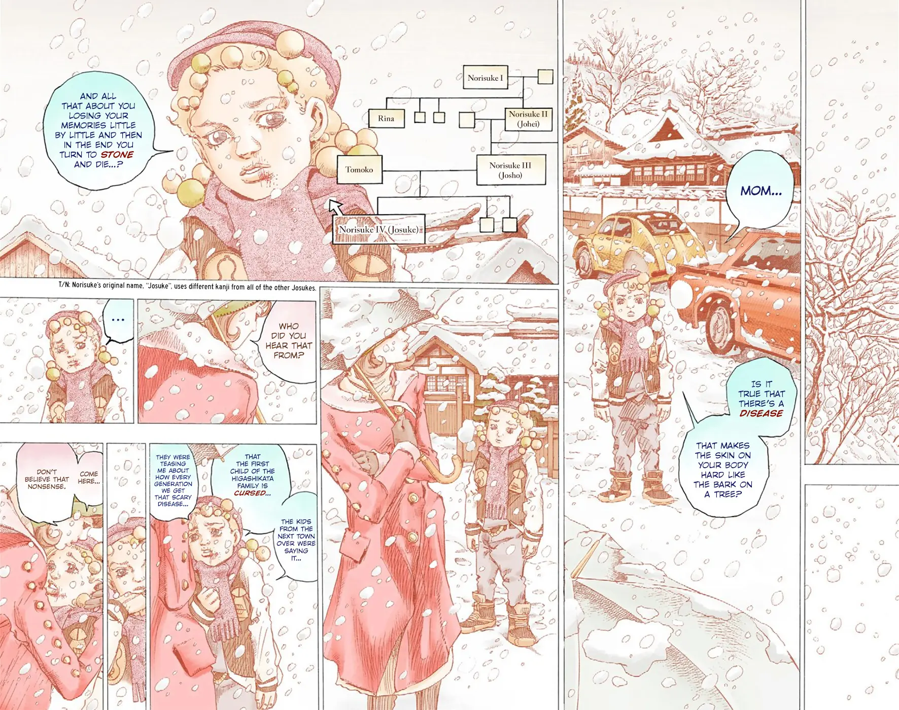 JoJo's Bizarre Adventure, Part 8: JoJolion Colored Manga — Chapter 29 — Page 3