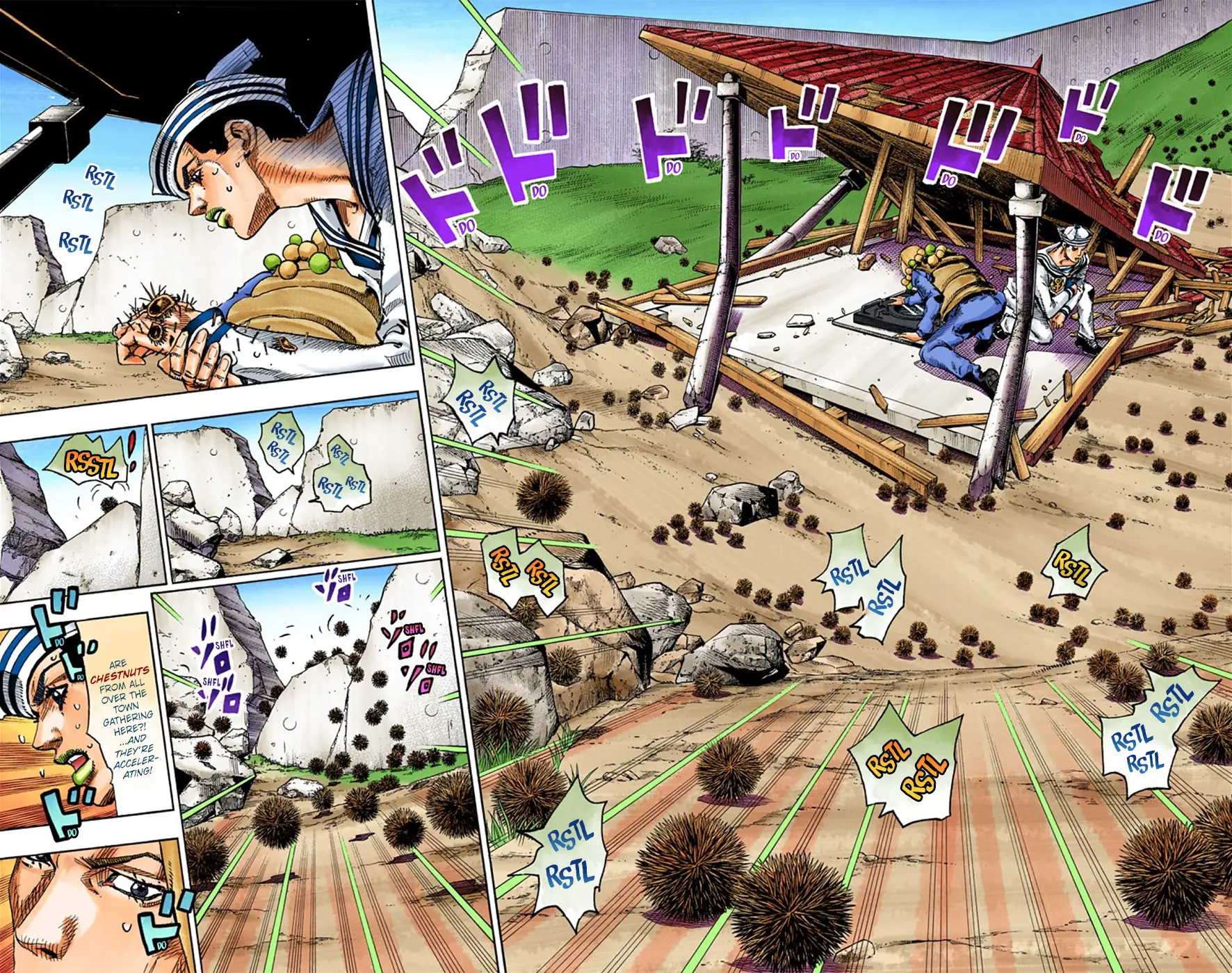 JoJo's Bizarre Adventure, Part 8: JoJolion Colored Manga — Chapter 29 — Page 6