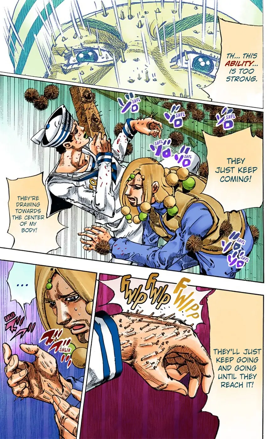 JoJo's Bizarre Adventure, Part 8: JoJolion Colored Manga — Chapter 29 — Page 11