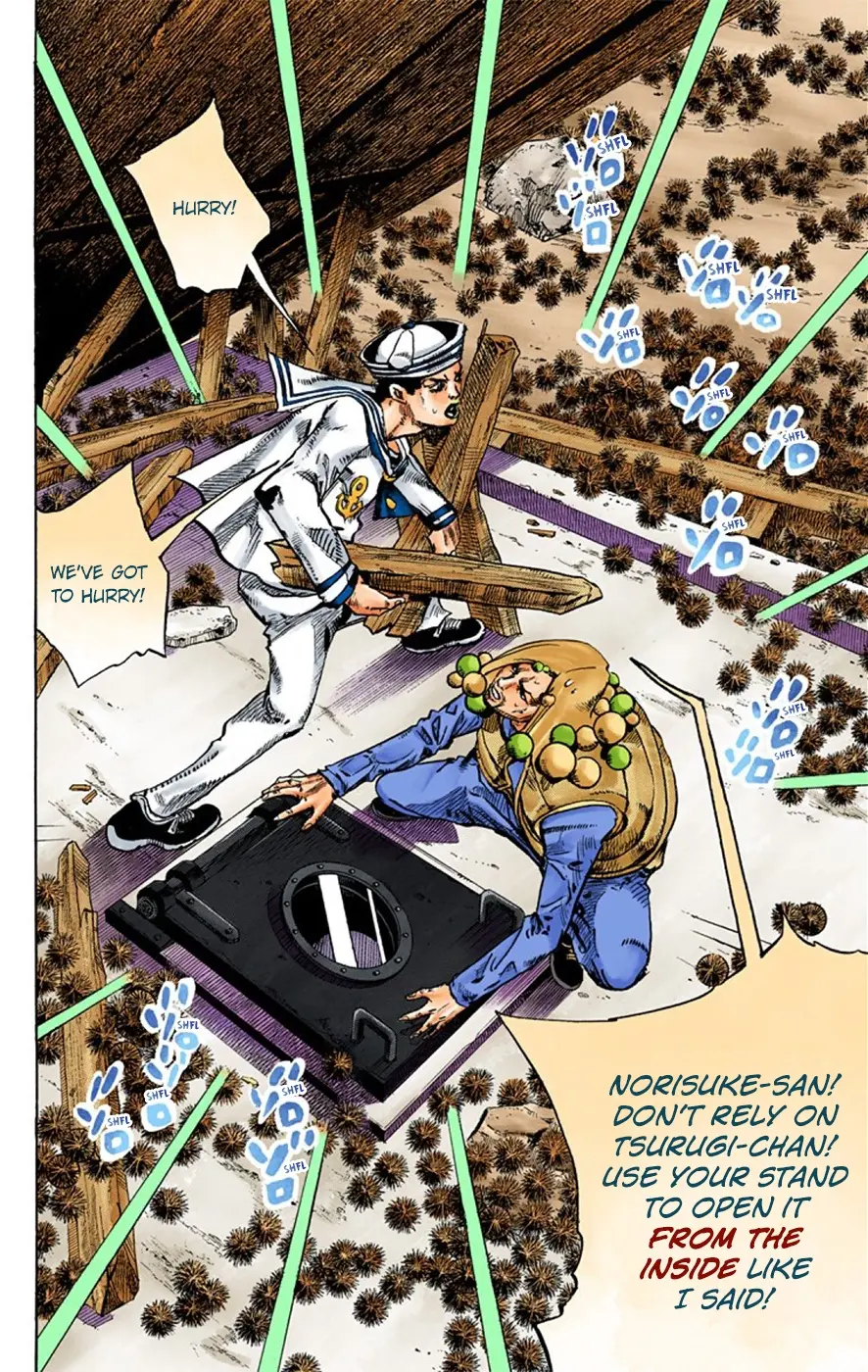 JoJo's Bizarre Adventure, Part 8: JoJolion Colored Manga — Chapter 29 — Page 12