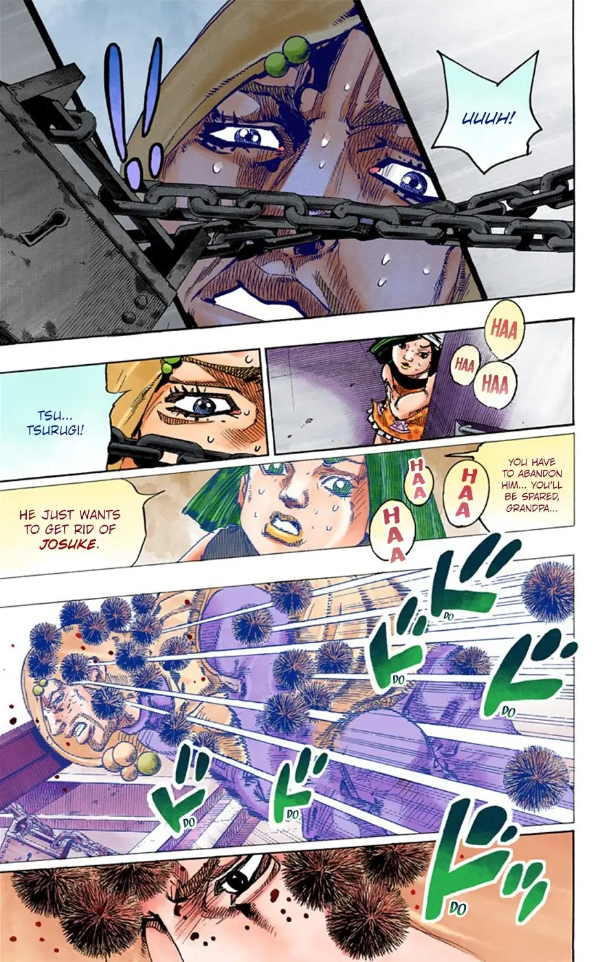 JoJo's Bizarre Adventure, Part 8: JoJolion Colored Manga — Chapter 29 — Page 15