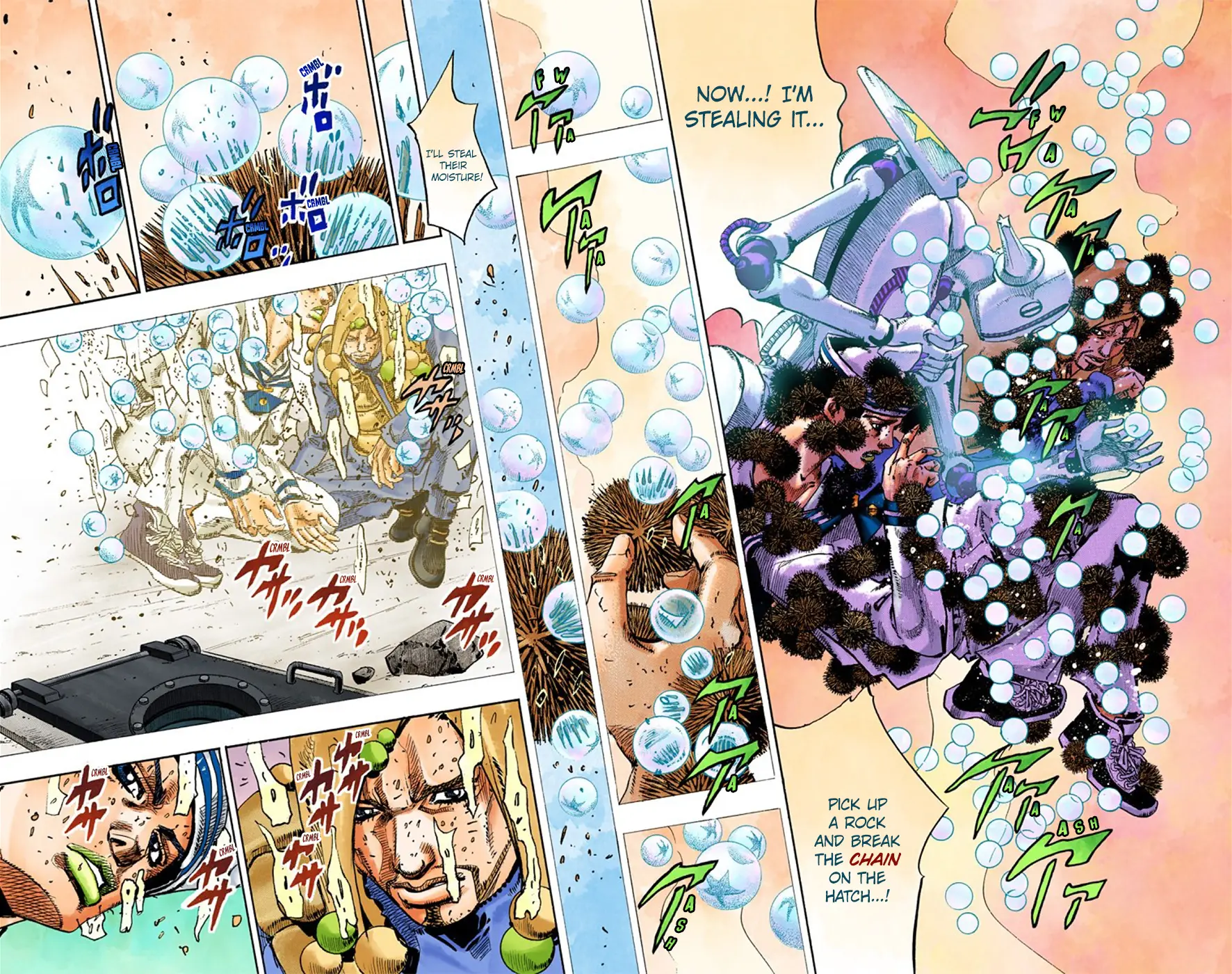 JoJo's Bizarre Adventure, Part 8: JoJolion Colored Manga — Chapter 29 — Page 19