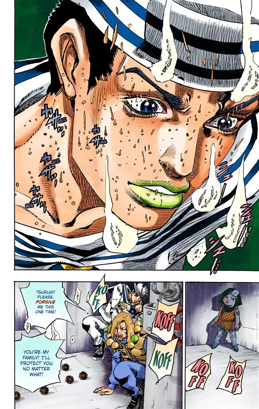 JoJo's Bizarre Adventure, Part 8: JoJolion Colored Manga — Chapter 29 — Page 24