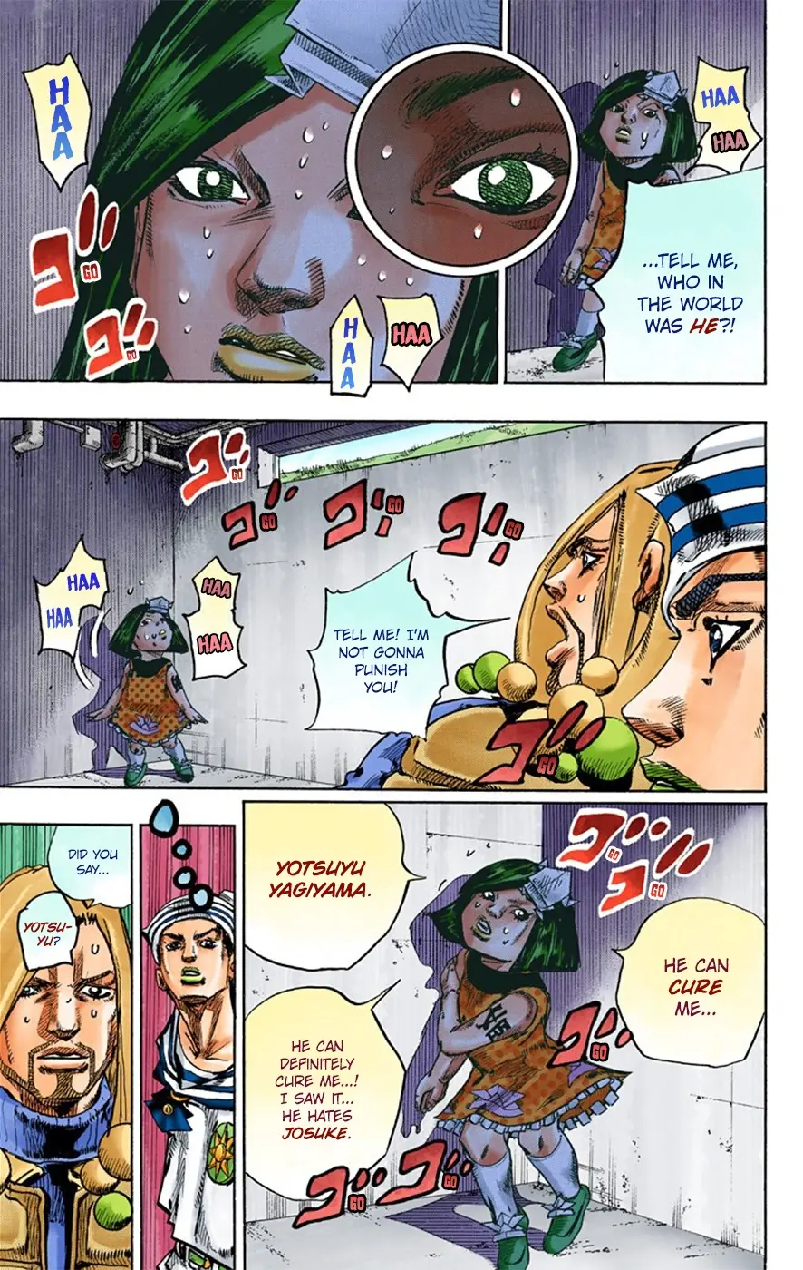 JoJo's Bizarre Adventure, Part 8: JoJolion Colored Manga — Chapter 29 — Page 25