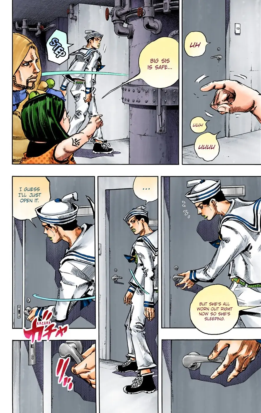 JoJo's Bizarre Adventure, Part 8: JoJolion Colored Manga — Chapter 30 — Page 7