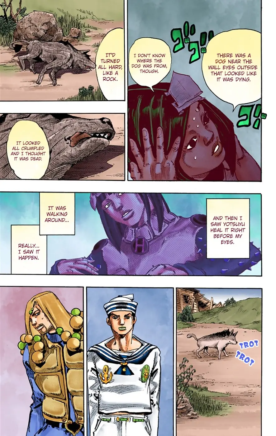 JoJo's Bizarre Adventure, Part 8: JoJolion Colored Manga — Chapter 30 — Page 12